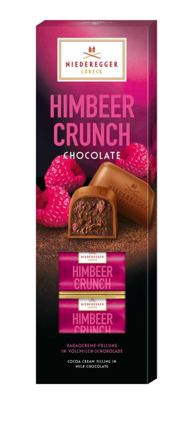 Niederegger Chocolate Klassiker Himbeer Crunch 10/100g