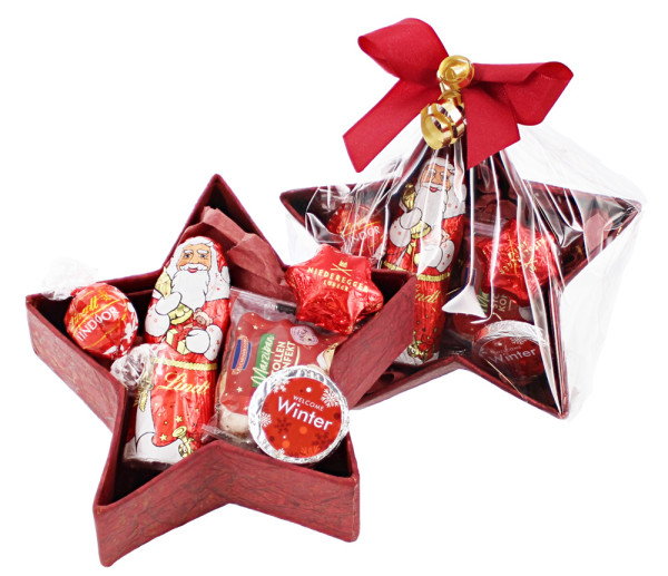 Sternschale mit Confiseriemischung 2025