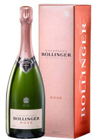Bollinger ROSÉ Brut im Geschenkkarton 0,375