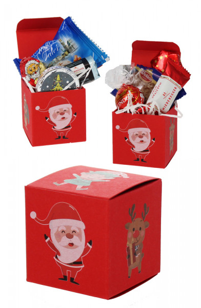 Kleiner Geschenkwürfel Nikolaus