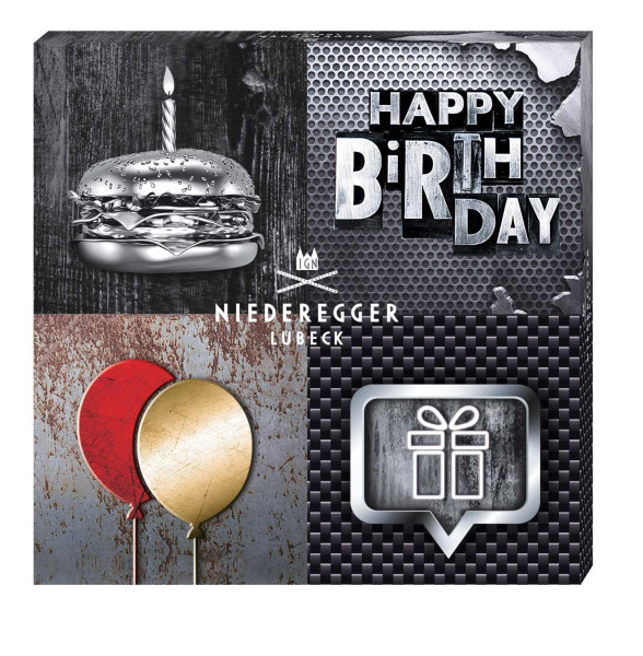 Niederegger Happy Birthday Burger 12/100g