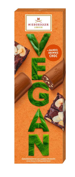 Niederegger VEGAN Mandel Brownie Choc 10 / 100g