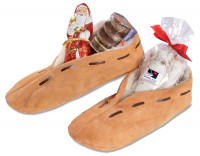 Hüttenschuhe mit Fellfütterung Hüttenschuhe mit Fellfütterung