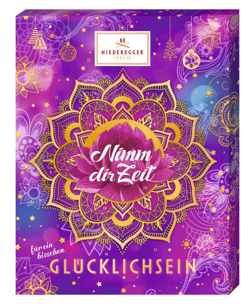 Niederegger Adventskalender Glücklichsein