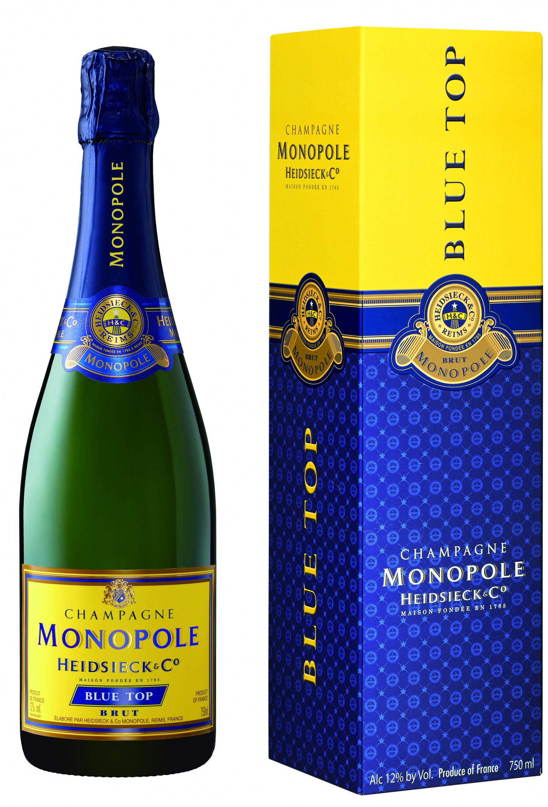 Heidsieck Monopole Blue Top Red Top Unterschied Champagne Heidsieck Monopole Blue Top MAGNUM | Champagner | Schaumwein