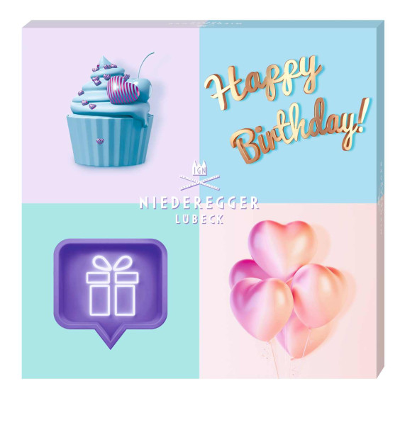 Niederegger Happy Birthday Cupcake 12/100g