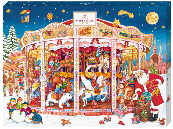 Niederegger Adventskalender Karussell