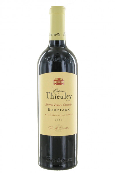 Château Thieuley - Réserve Francis Courselle 2016 - Bordeaux Supérieur