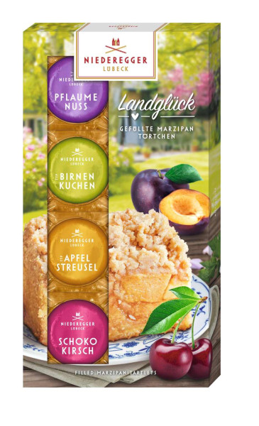 Niederegger Marzipan Taler Landglück Törtchen 10/112g