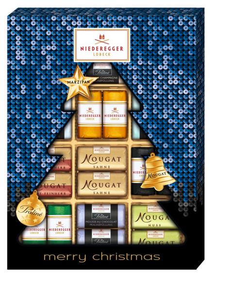 Niederegger Merry Christmas Meisterselektion 300g