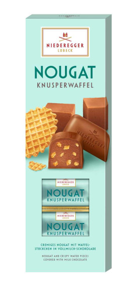 Niederegger Nougat Knusperwaffel 10/100g