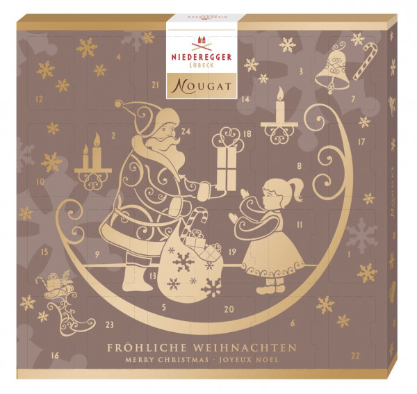 Niederegger Adventskalender Nougat Minis