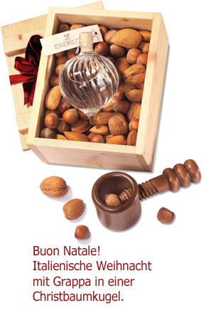 Grappa Präsent Buon Natale