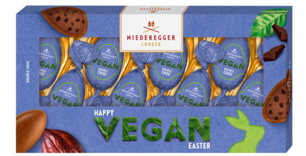 Niederegger VEGAN Chocolate Eier Double Choc 100g