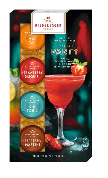 Niederegger Marzipan Taler Cocktail Party 10/112g