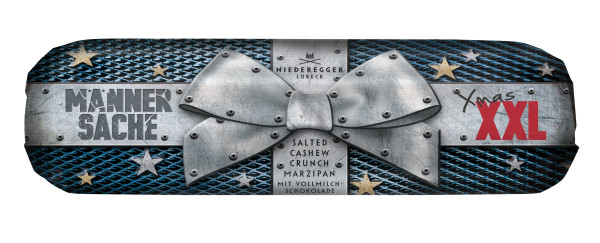 Niederegger Männersache XMAS Salted Cashew Crunch Marzipanbrot 200g