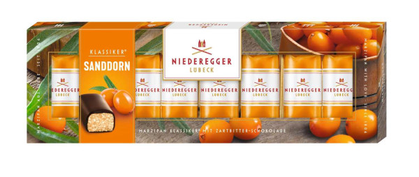 Niederegger Marzipan Klassiker Sanddorn 10/100g