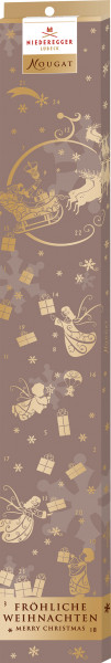 Niederegger Adventskalender Nougat 300g