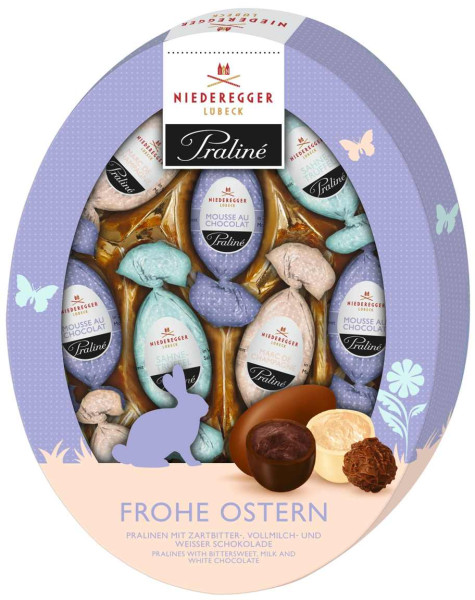 Niederegger Praliné Eier Oval 6/150g