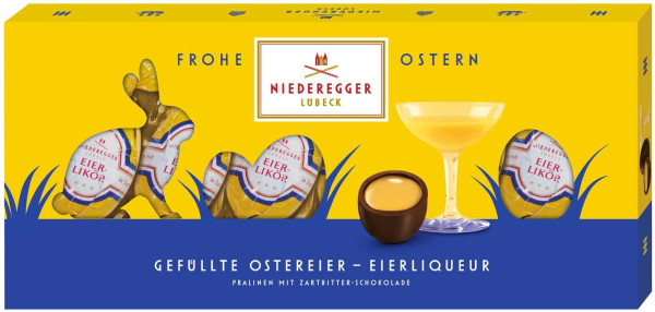 Niederegger Gefüllte Ostereier Eierliqueur 8/100g