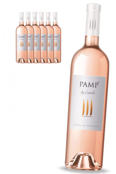 6 Flaschen Rosé Le Pamp’ By Camille - Côtes de Provence