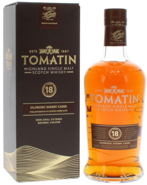 Tomatin 18 Jahre Oloroso Casks