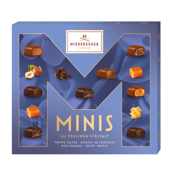 Niederegger Praliné Minis Vielfalt 8/120g