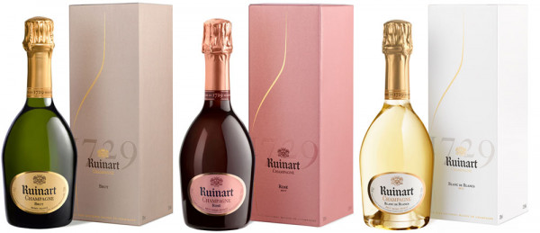 Kleine Promenade de Champagne RUINART 3x0,375l.