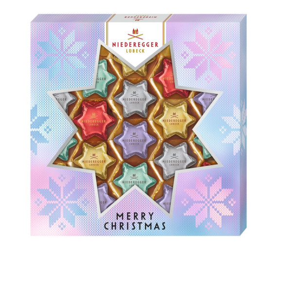 Niederegger Merry Christmas Sterne 250g