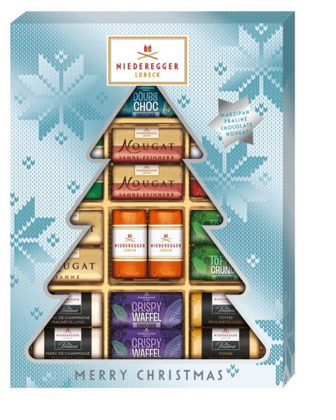 Niederegger Merry Christmas Meisterselektion 300g