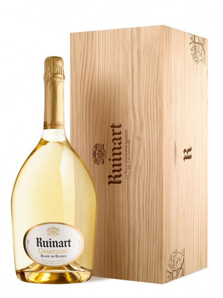 Champagne Ruinart Blanc de Blancs 3,0 in Holzkiste