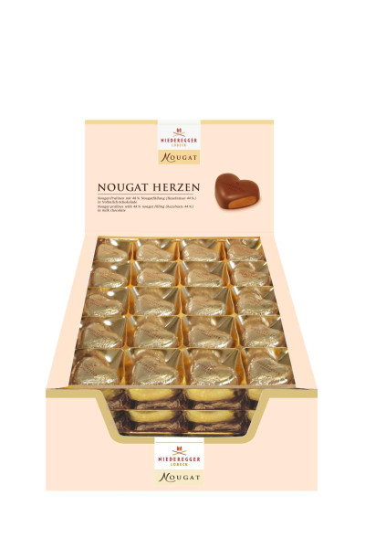 Niederegger Nougat Herzen Nuss 80/12,5g