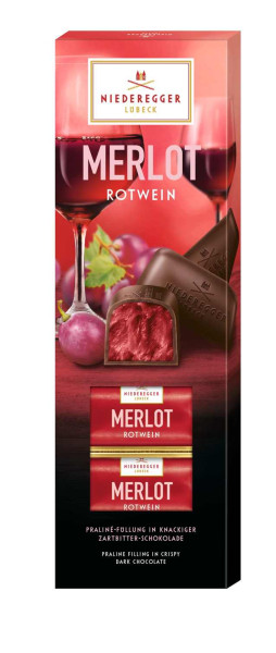 Niederegger Praliné Klassiker Rotwein Merlot 10/100g