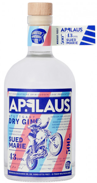 Applaus Stuttgart Dry Gin Suedmarie