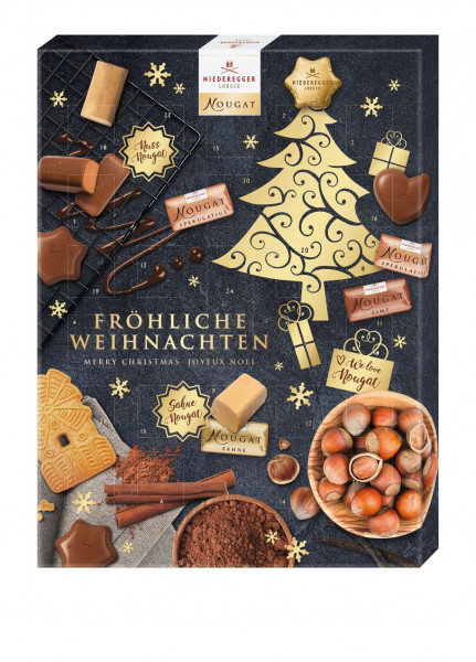 Niederegger Adventskalender Nougat 500g