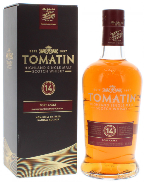 Tomatin 14 Jahre Port Casks