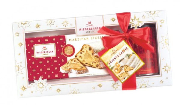 Niederegger ADVENTS-KAFFEE UND MARZIPAN STOLLEN