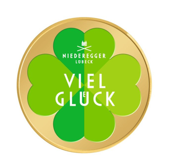 Niederegger Silvesterdosen "Viel Glück"