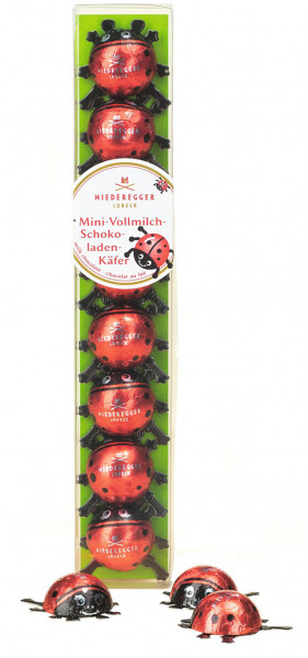 Niederegger Mini-Edelvollmilch-Schokoladen-Käfer 8/50g